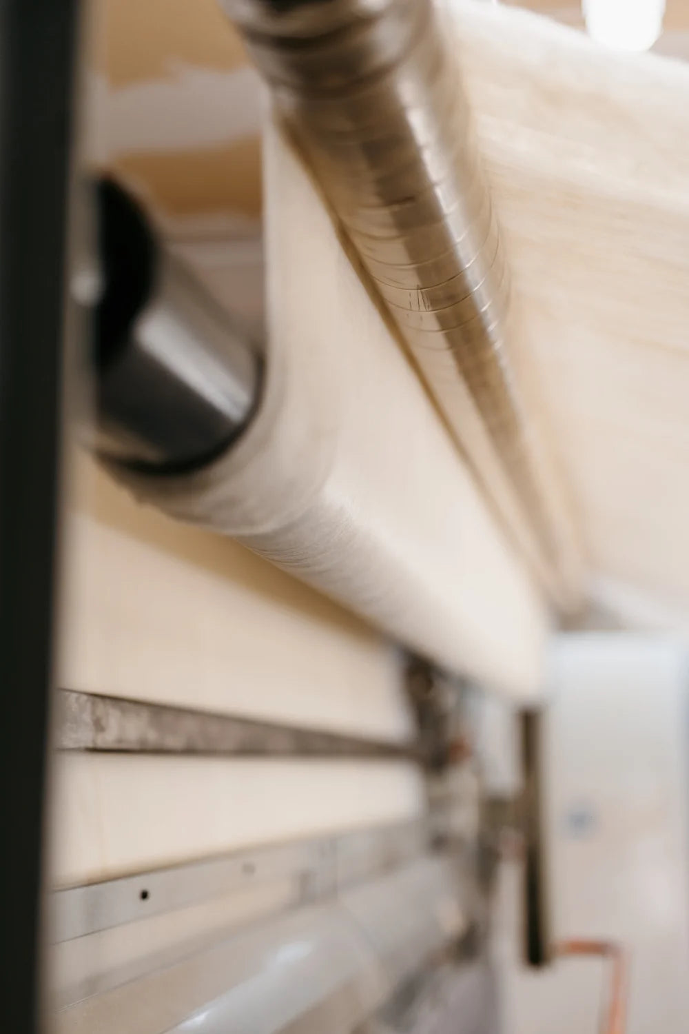 quilted fabric made in the south west of England by hand